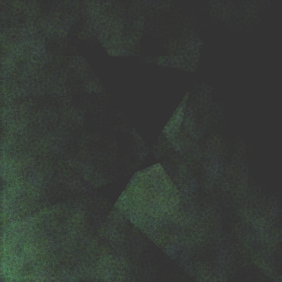 muted black and green abstract drawing
